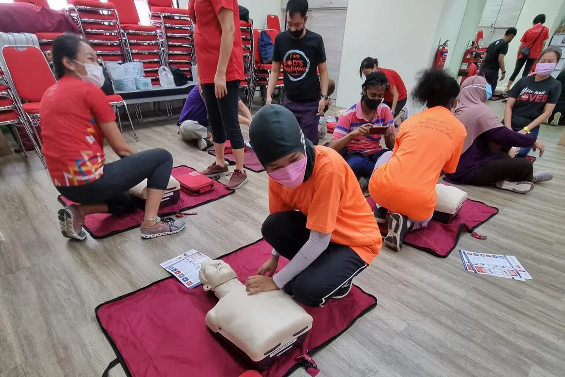 Restart a Heart programme teaches people quick and simple training in skills that are critical during a cardiac emergency. 