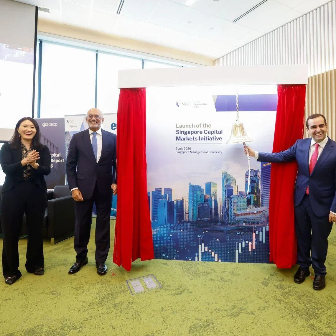 The Singapore Capital Markets Initiative was officially launched on July 7.
