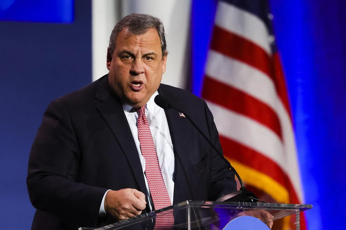 New Jersey Governor Chris Christie has filed paperwork declaring his candidacy for the 2024 US election. 