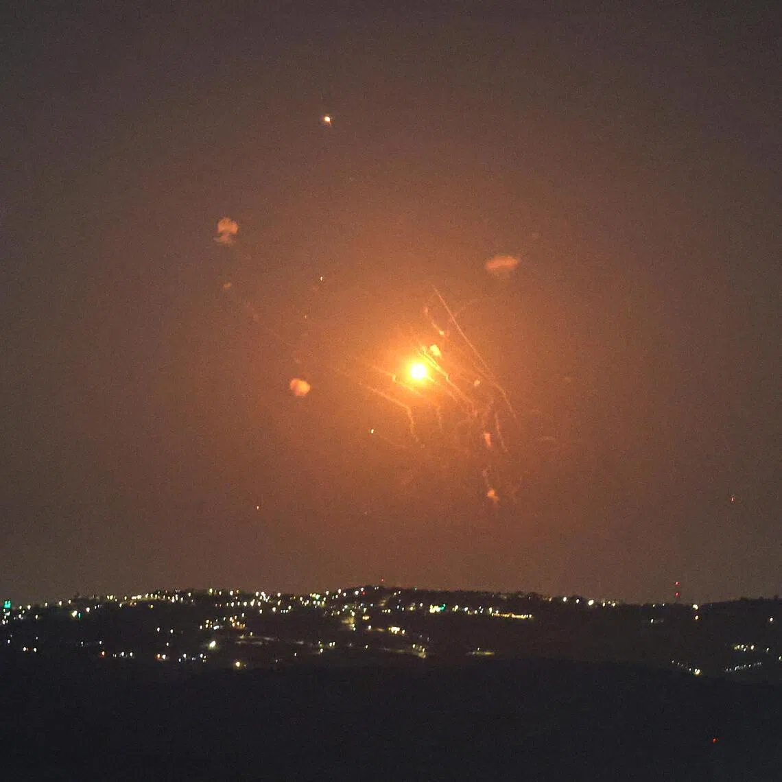 Jordanian air defences reportedly intercepted missiles launched from Iran on Sept 9.