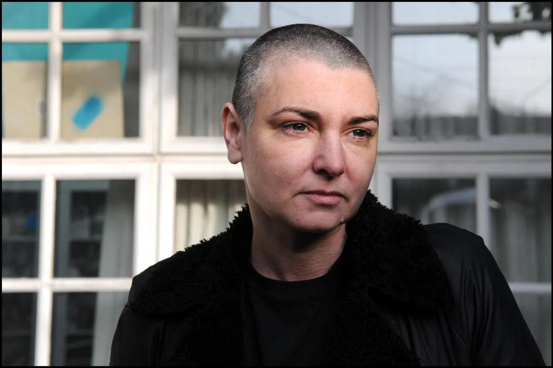 Singer-songwriter Sinead O'Connor at her home in Bray, Ireland, in Feb.ruary 2012.