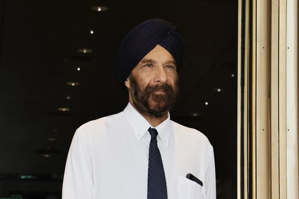 Senior Counsel Davinder Singh at the Supreme Court on April 7.