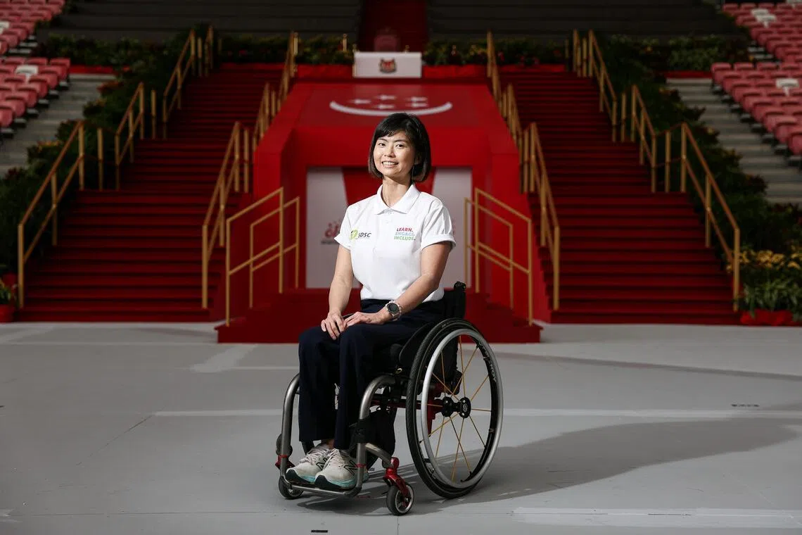 Yap Qian Yin, who won gold for Singapore in parasailing at the 2014 Asian Para Games and 2015 ASEAN Para Games, will lead the the Singapore Disability Sports Council contingent.