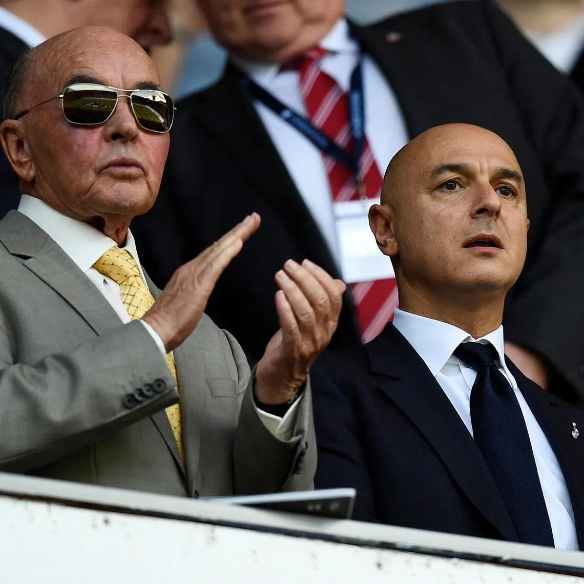 Tottenham Hotspur owner Joe Lewis (left) and former chairman Daniel Levy had been in business for decades through an investment trust initially known as English National Investment Co., or ENIC. 