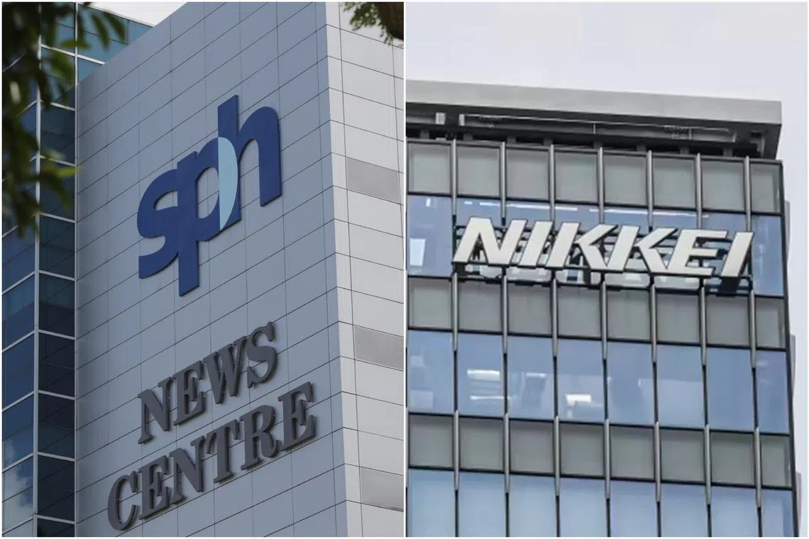 The partnership will see regular exchanges between SPH Media and Nikkei in the form of briefings, study trips and attachments for editorial staff.