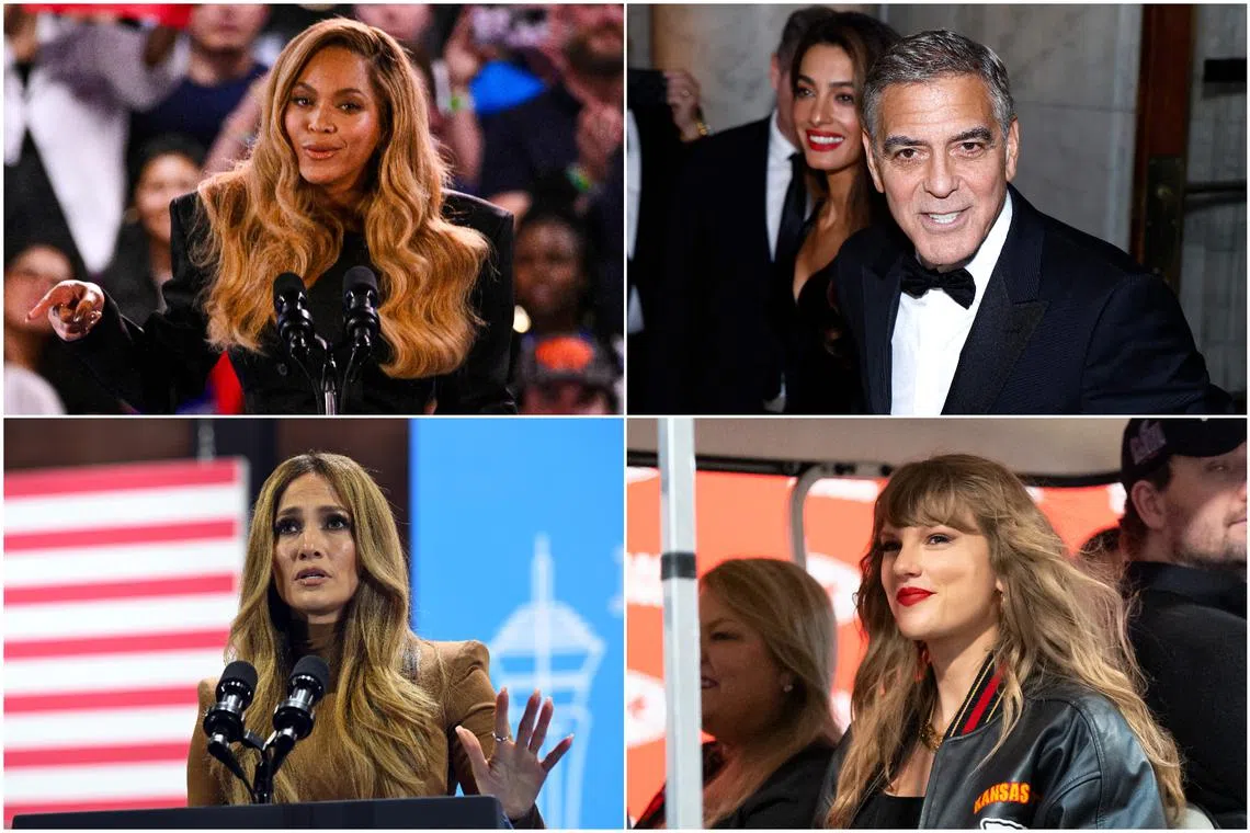 Celebrity endorsements have long been part of the fabric of US elections.