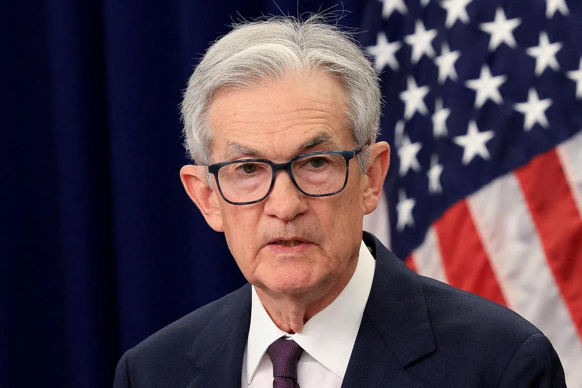Mr Jerome Powell’s term as chairman of the US Federal Reserve does not conclude until next year. He has said his dismissal would be unlawful, and that he has no intention of stepping down voluntarily if President Donald Trump asks.