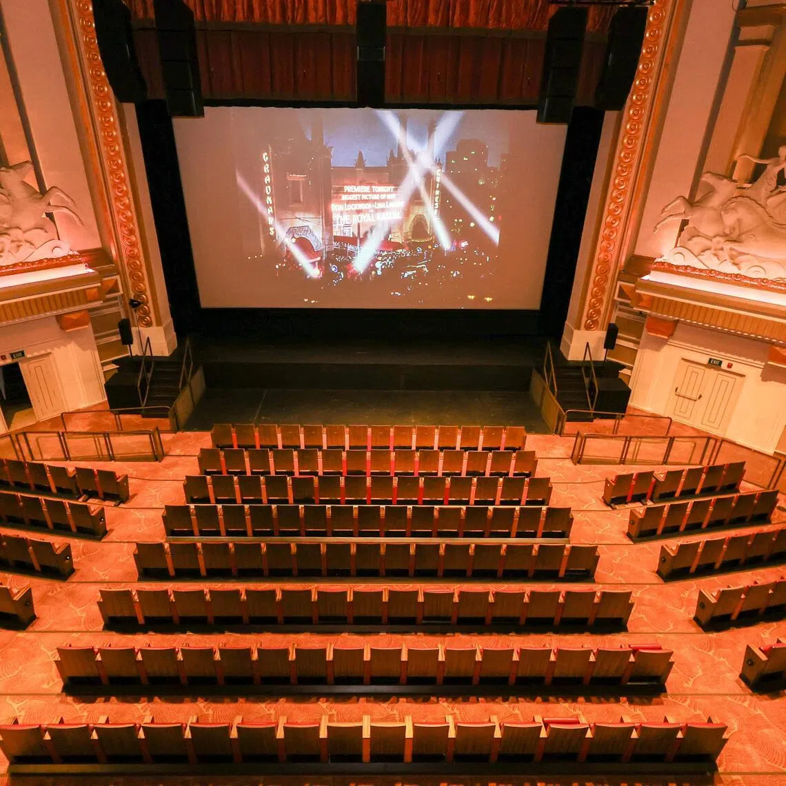 Interior of the Capitol Theatre on Feb 6, 2026. ST PHOTO: BRIAN TEO