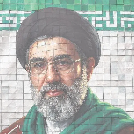(From left) Iran's speaker of Parliament Mohammad Bagher Ghalibaf, Supreme Leader Mojtaba Khamenei and Foreign Minister Araghchi are key to Iran's approach to US talks.