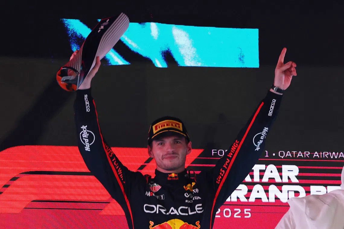 'Call me Chucky': Verstappen revels in McLaren's Qatar horror show