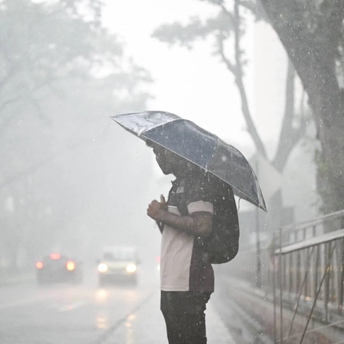 PUB had initially warned that heavy rain was expected over the southern, eastern and central areas of Singapore from 5.30pm to 6.30pm on May 5.