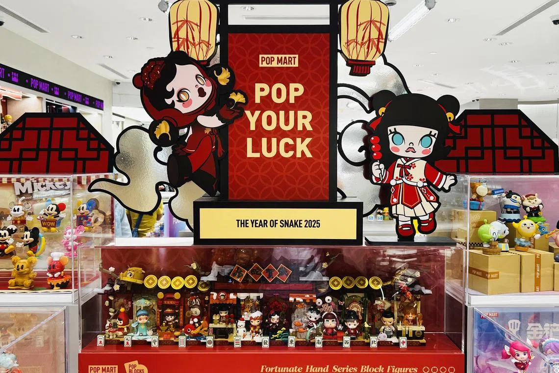 Strong overseas sales of its Labubu collectible toys have turned Pop Mart into one of the hottest stocks, with shares up 360 per cent in the past year.