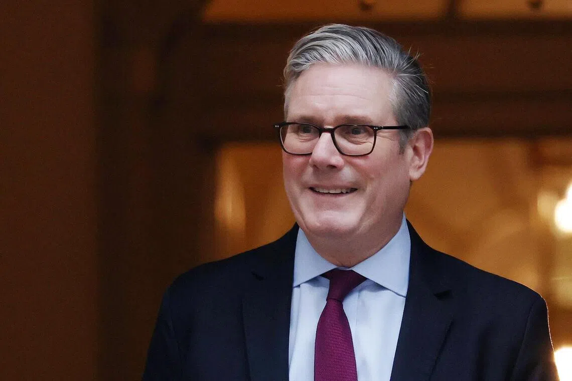 British PM Starmer grapples with Ukraine crisis as threats swirl over his own political future