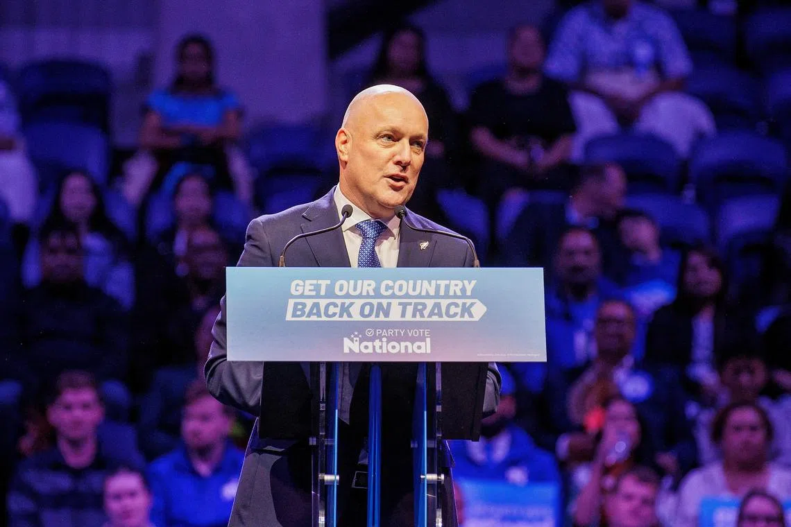 National Party leader Christopher Luxon is using his experience in business as evidence he will deliver better outcomes in government.