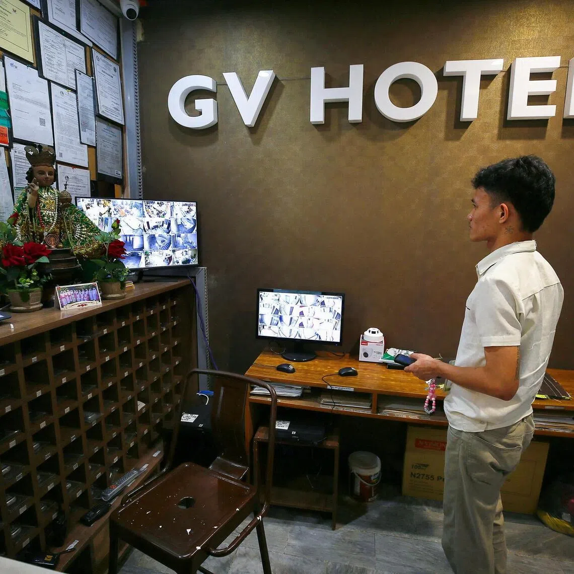 Sajid Akram and his son, Naveed, stayed at the nondescript GV Hotel in Davao city for about a month before they went on a killing spree in Sydney’s Bondi Beach.
