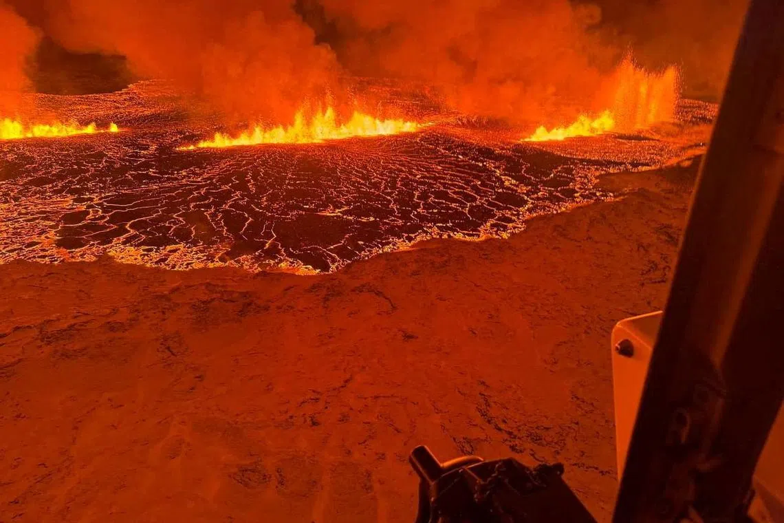 Eruptions typically have a cooling effect when they eject ash and other compounds into the atmosphere. 