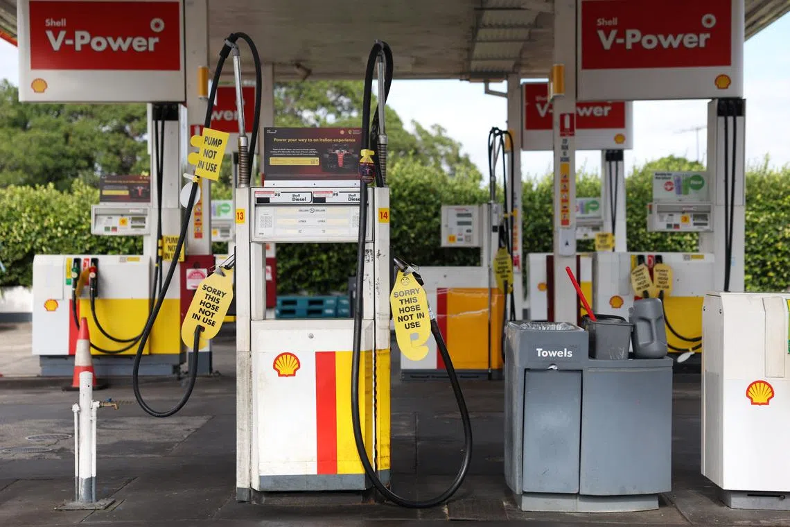 Australia has seen sporadic panic buying in recent weeks, with some service stations running out of fuel ahead of the long Easter weekend.