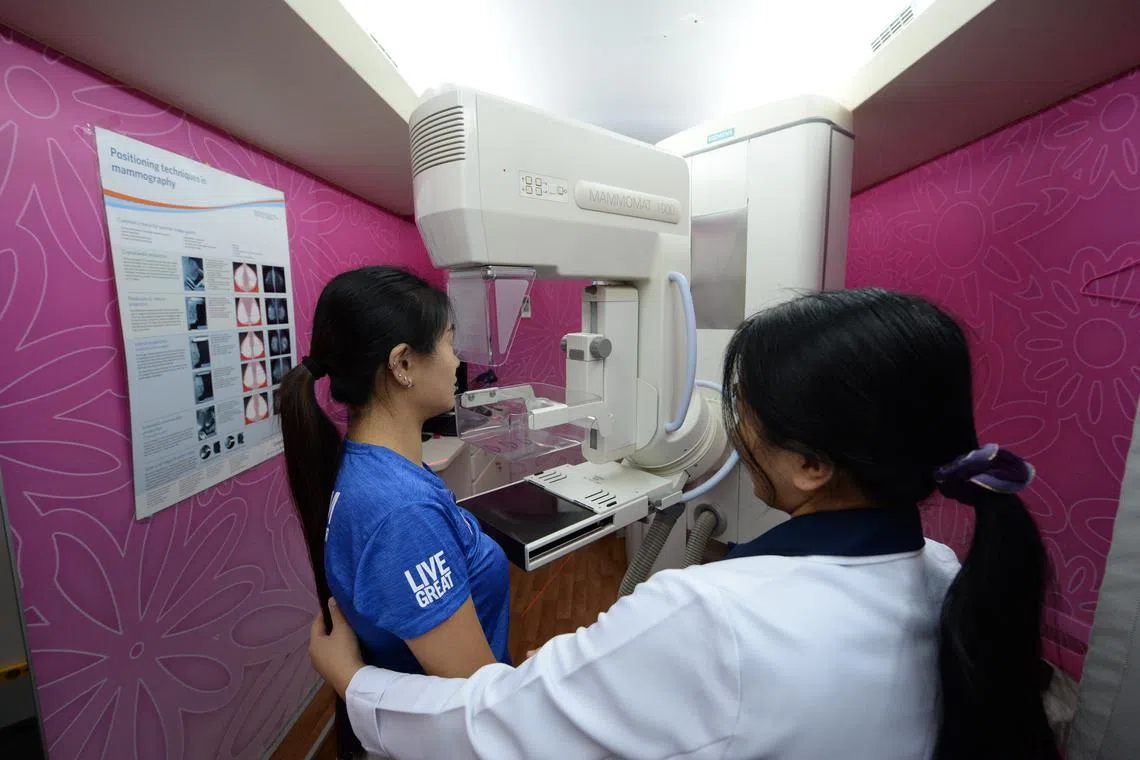 Breast cancer screening rates are significantly lower in Singapore than in other developed nations.