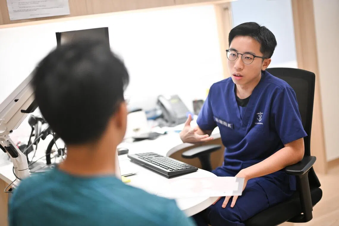 Pre-enlistment medical checks and tests to determine NS training and vocation