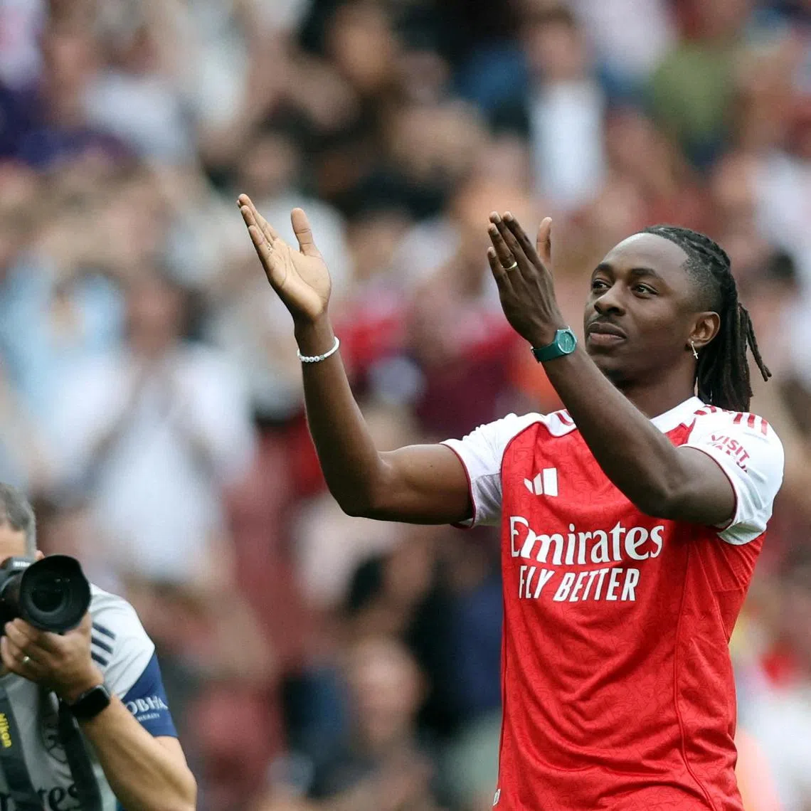 New Arsenal signing Eberechi Eze is expected to be a thorn in Liverpool's side when the teams face off on Aug 31.