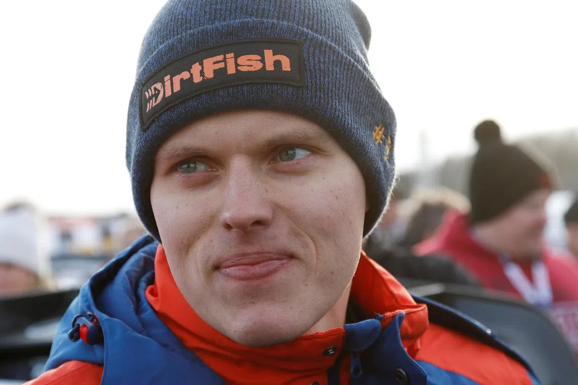 FILE PHOTO: FIA World Rally Championship - Rally Sweden - Stage 3 of Second Round - Torsby, Sweden - February 14, 2020 Ott Tanak of Estonia looks on.   TT News Agency/Micke Fransson via REUTERS/File Photo