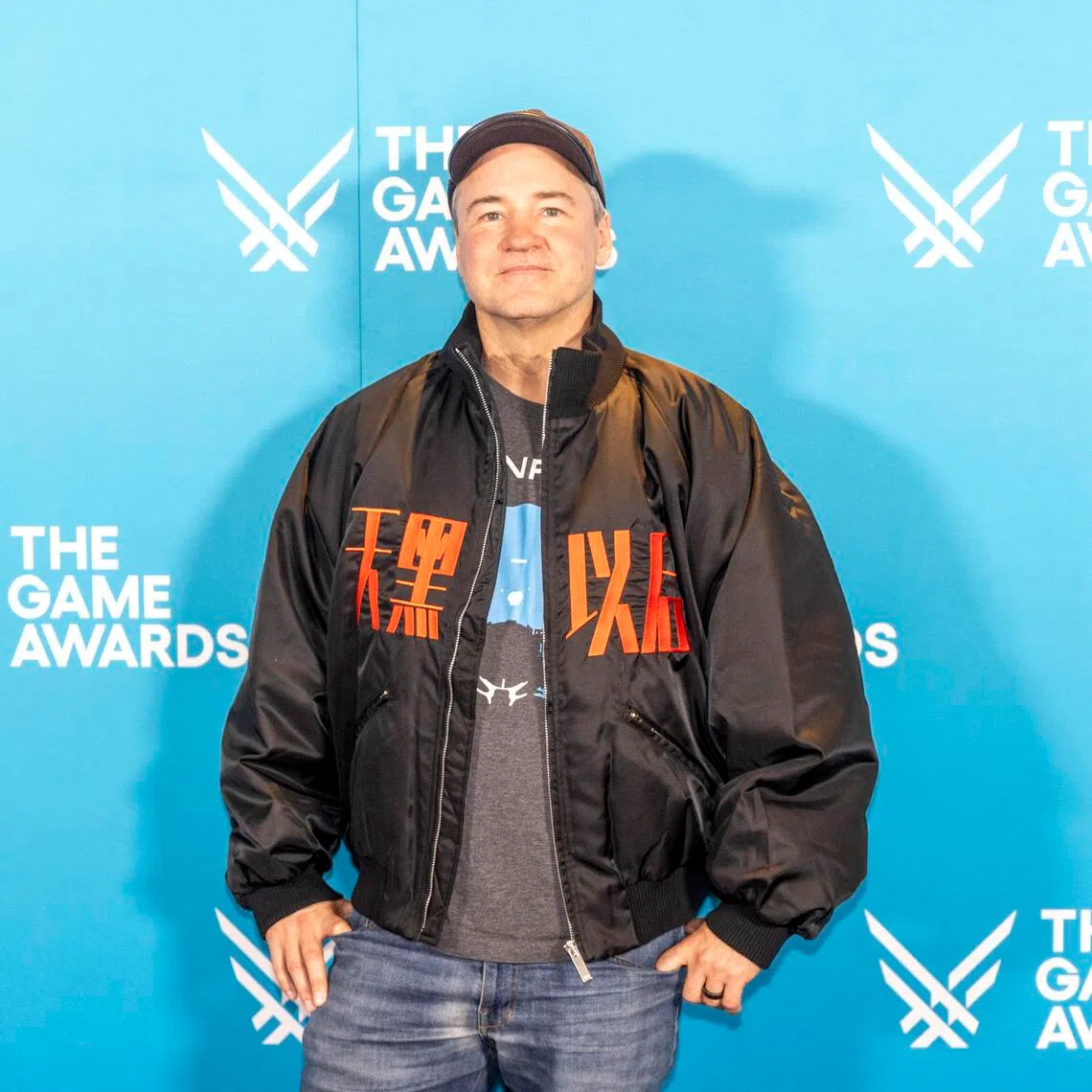 US video game designer Vince Zampella arriving at The Game Awards in Los Angeles, California, on Dec 11.