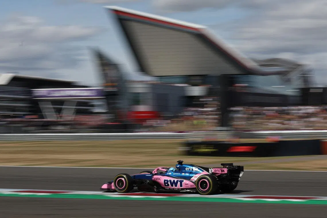 Formula One F1 - British Grand Prix - Silverstone Circuit, Silverstone, Britain - July 5, 2026 Alpine's Pierre Gasly in action during the race REUTERS/Suzanne Plunkett