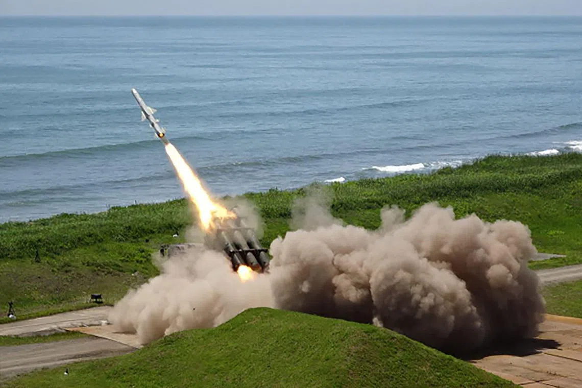 The Japan Ground Self-Defence Force (JGSDF) fired a single Type-88 missile towards Pacific coastal waters from a training ground in the northern island of Hokkaido on June 24.
