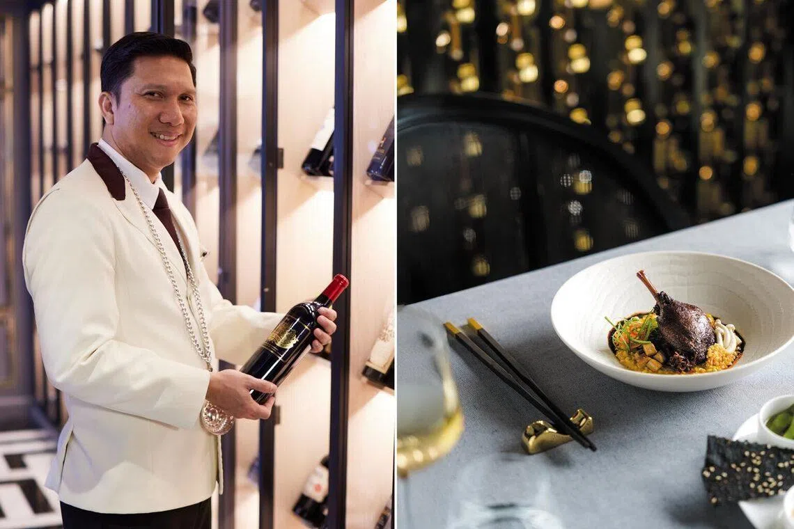 Regent cruise wines and fine-dining menu
