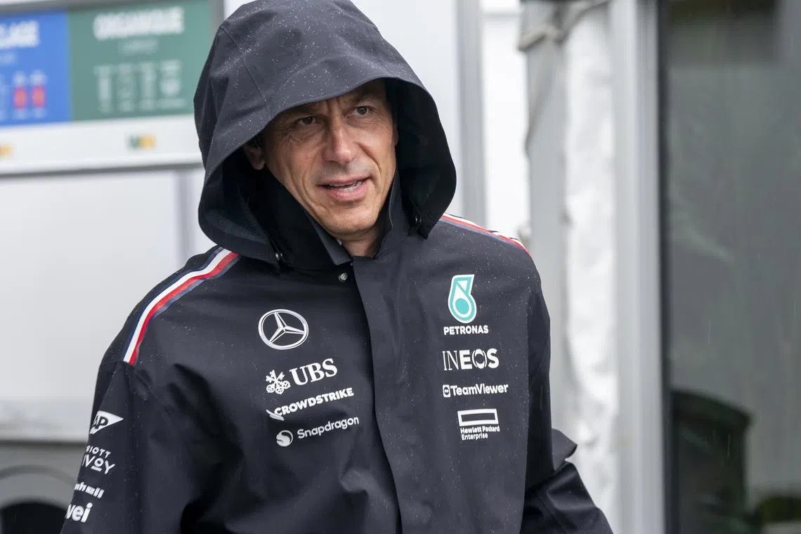 Mercedes team principal Toto Wolff was reacting to an email that claimed Ferrari-bound driver Lewis Hamilton was being mistreated by Mercedes.
