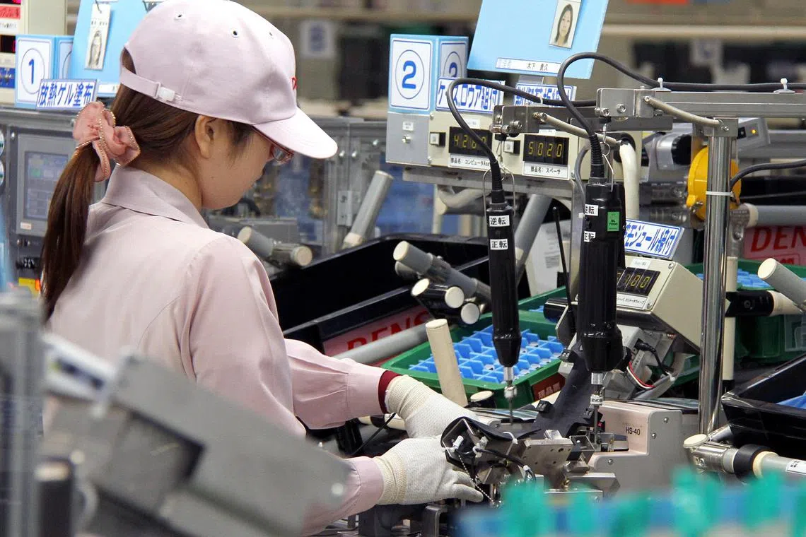 Factory activity in Asia mostly worsened in September as lacklustre global demand for goods drove a decrease in output and new work