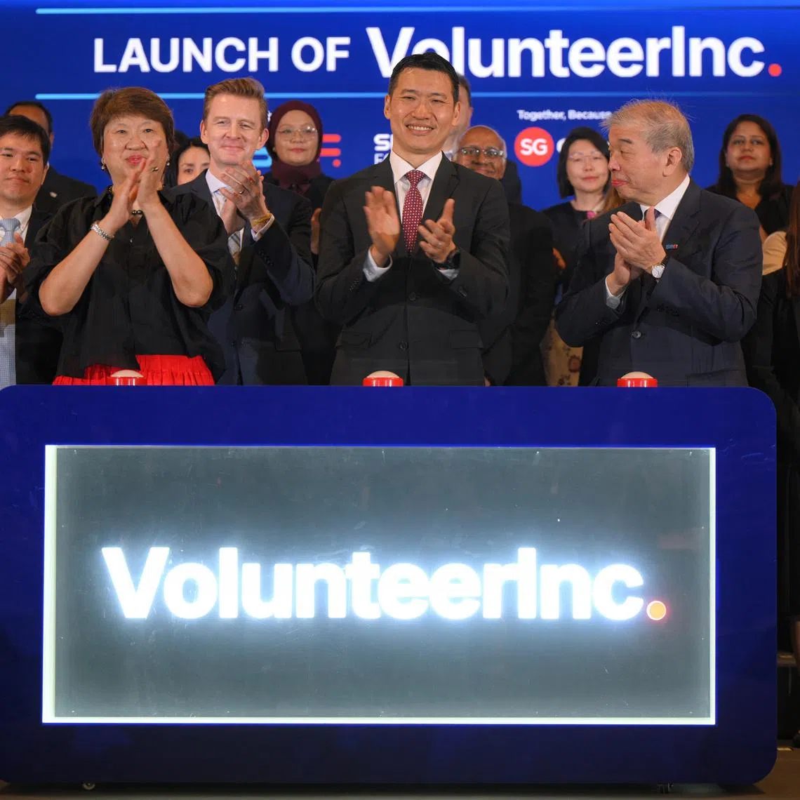 Acting Minister for Culture, Community and Youth David Neo officially launched VolunteerInc. on the second day of SBF’s annual Future Economy Conference at the Sands Expo and Convention Centre, on May 14.