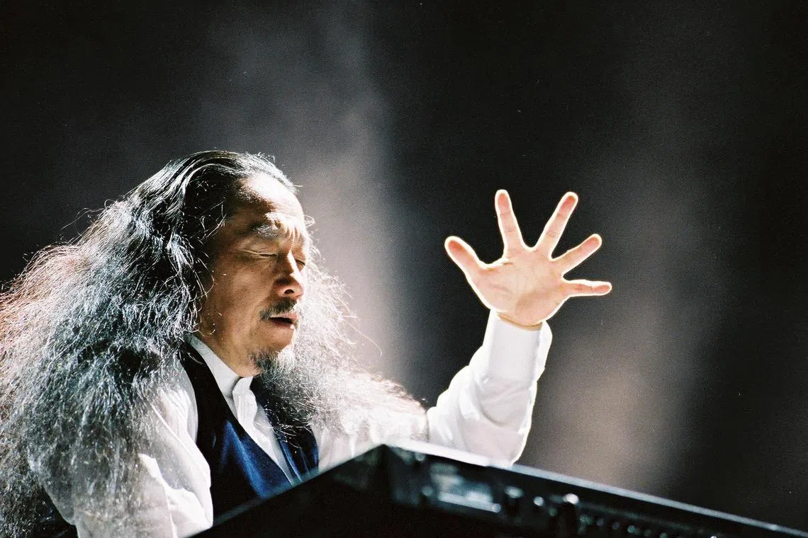Japanese musician and composer Kitaro