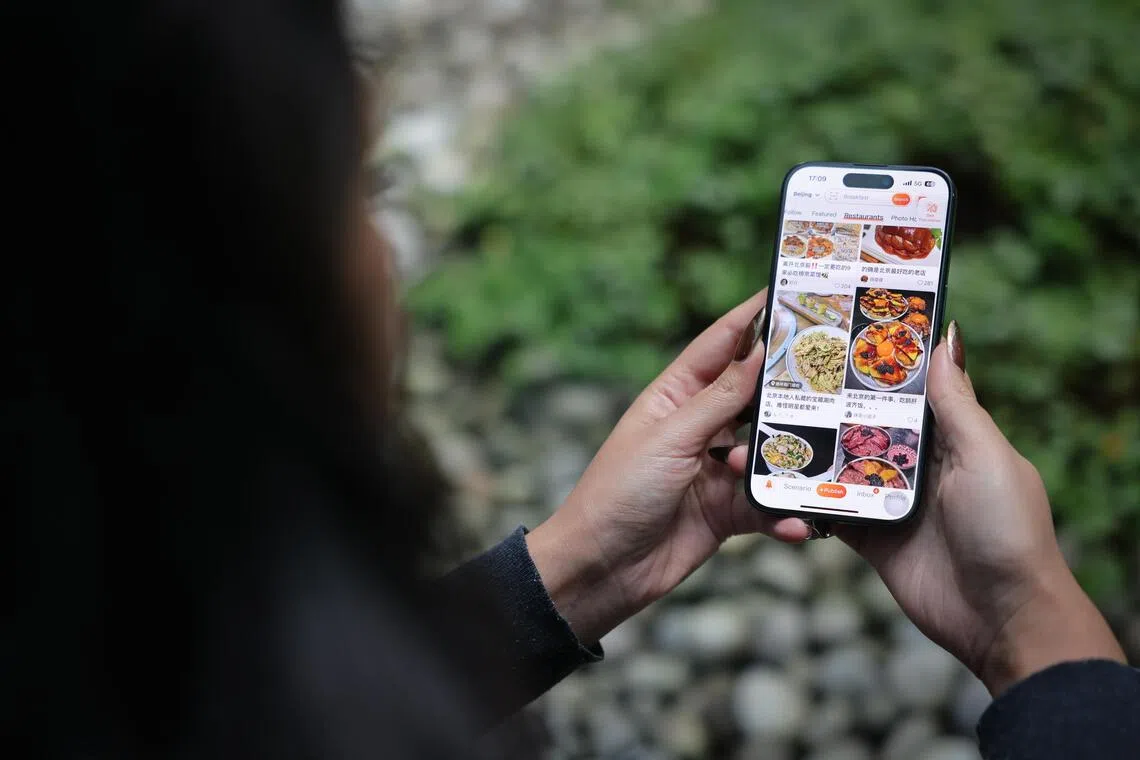 sschinaapps01 ST20251117_202566400250 Ong Wee Jin / Sarah Stanley / 

[Sarah to caption the name of app taken in the photo]

For story on Chinese-based app interfaces.