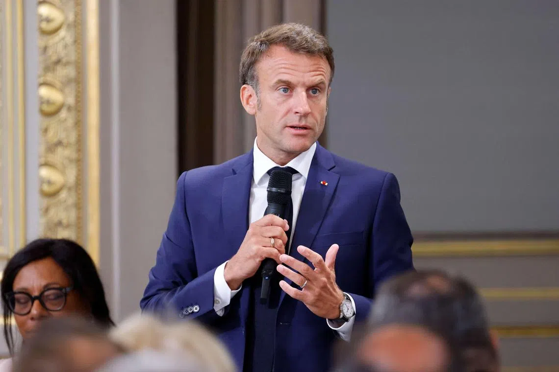 French President Emmanuel Macron met with more than 200 mayors on Tuesday to discuss the impact and causes of the riots.