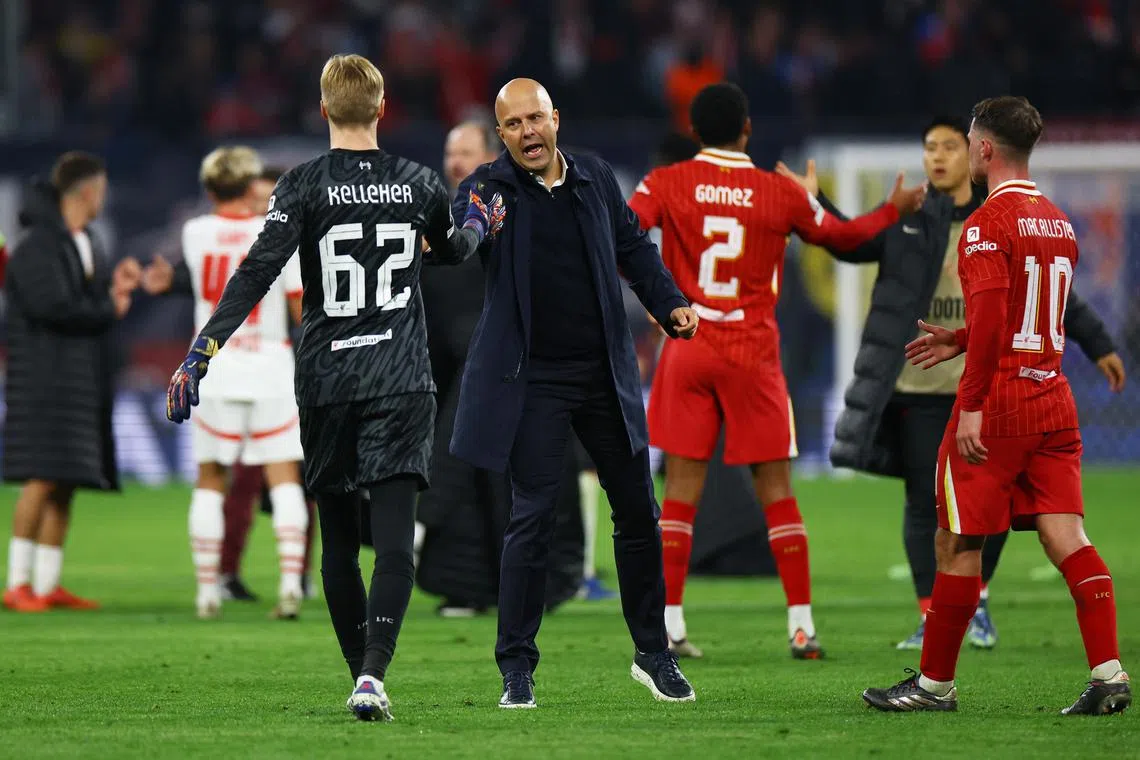 Liverpool manager Arne Slot will be seeking an eighth win in their first nine Premier League matches when they take on Arsenal.