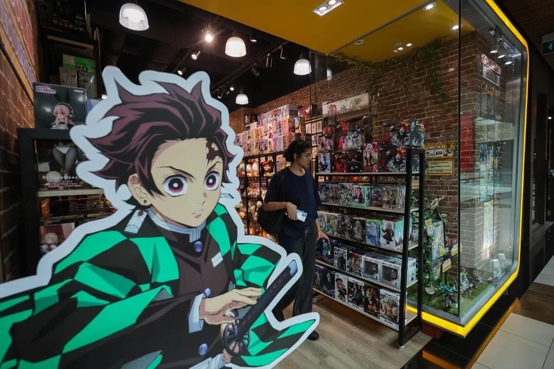 Businesses ST approached have noticed increases in their sales, while more and more people are flocking to anime-related events.