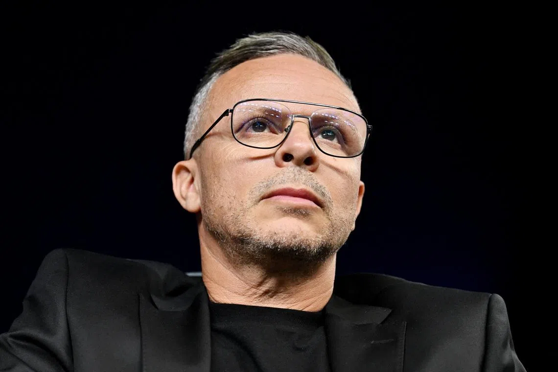Soccer Football - FIFA World Cup 2026 - Round of 16 - Canada v Morocco - Houston Stadium, Houston, Texas, U.S. - July 4, 2026 Morocco coach Mohamed Ouahbi before the match IMAGN IMAGES via Reuters/Maria Lysaker