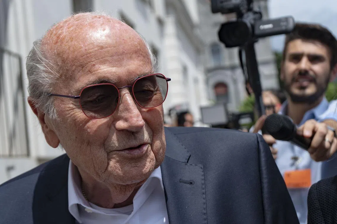 Former Fifa president Sepp Blatter, who headed the organisation when Qatar was awarded the 2022 World Cup, now says "football and the World Cup are too big" for the Gulf state.