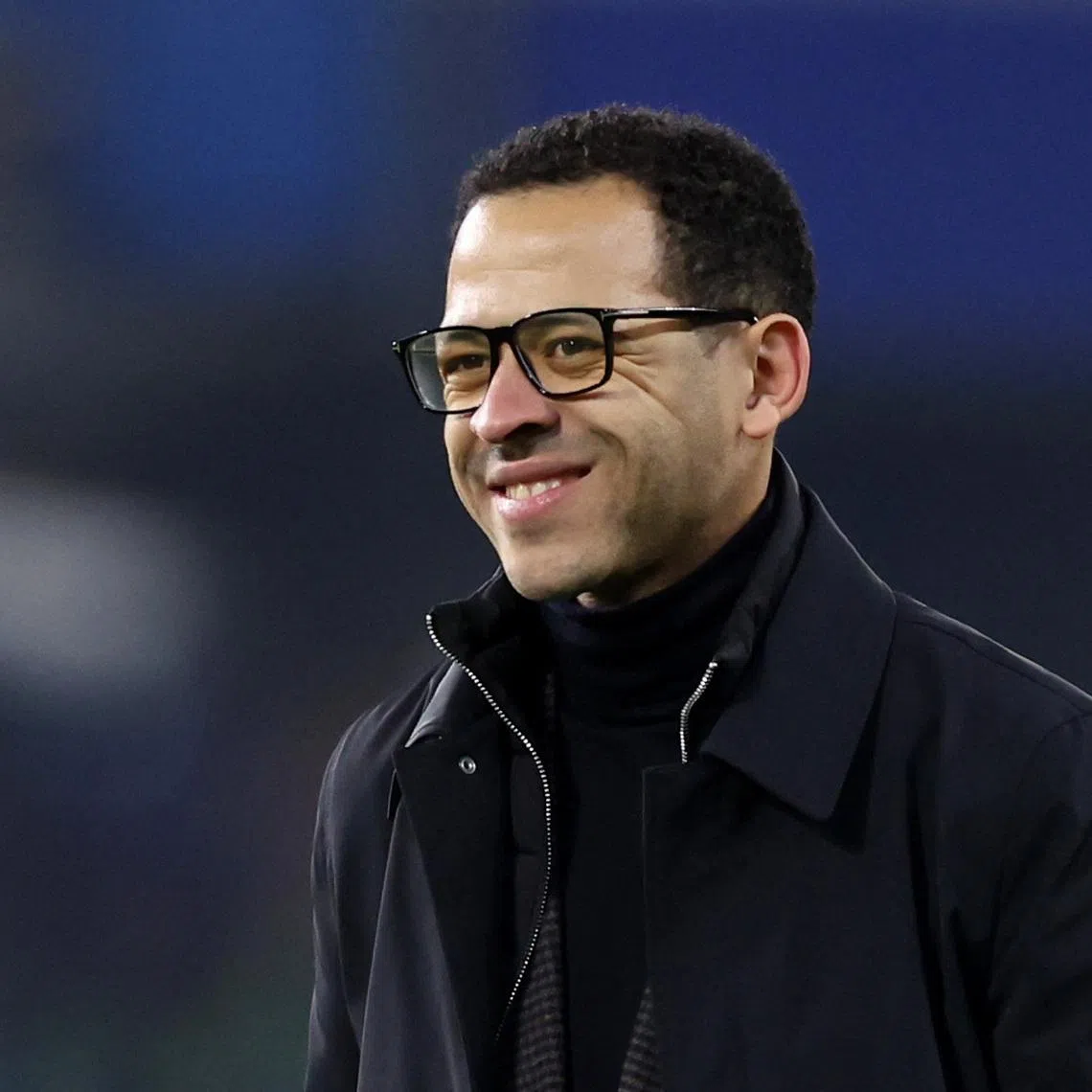 Soccer Football - Premier League - Chelsea v West Ham United - Stamford Bridge, London, Britain - January 31, 2026  Chelsea manager Liam Rosenior celebrates after the match REUTERS/David Klein