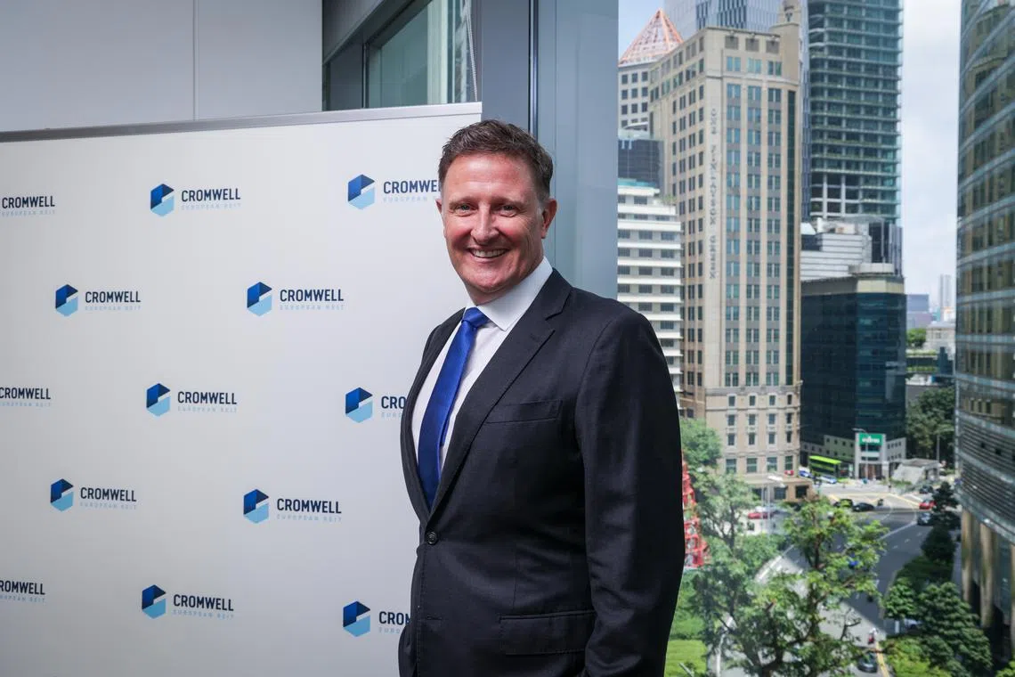 Cromwell E-Reit’s manager said it expects to book three million euros in profit from the discounted purchase price of the bonds.