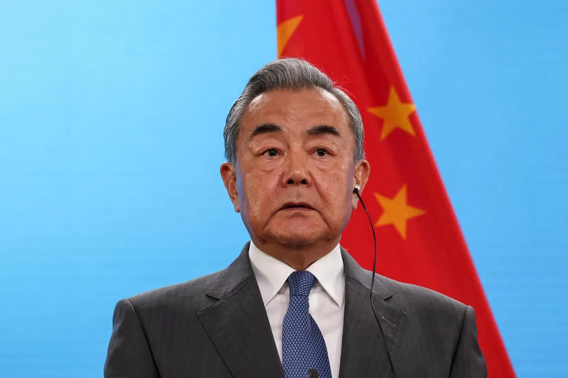 The cancellation comes as Chinese Foreign Minister Wang Yi is in Europe for meetings in Brussels, Germany and France.