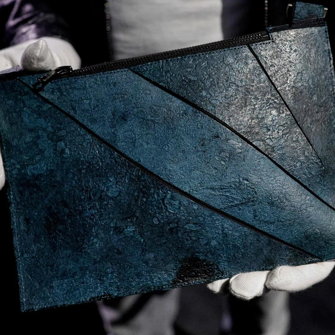 Bids barely broke the US$150,000 mark for the “one-of-a-kind” bag, made from the cells of a Tyrannosaurus rex.