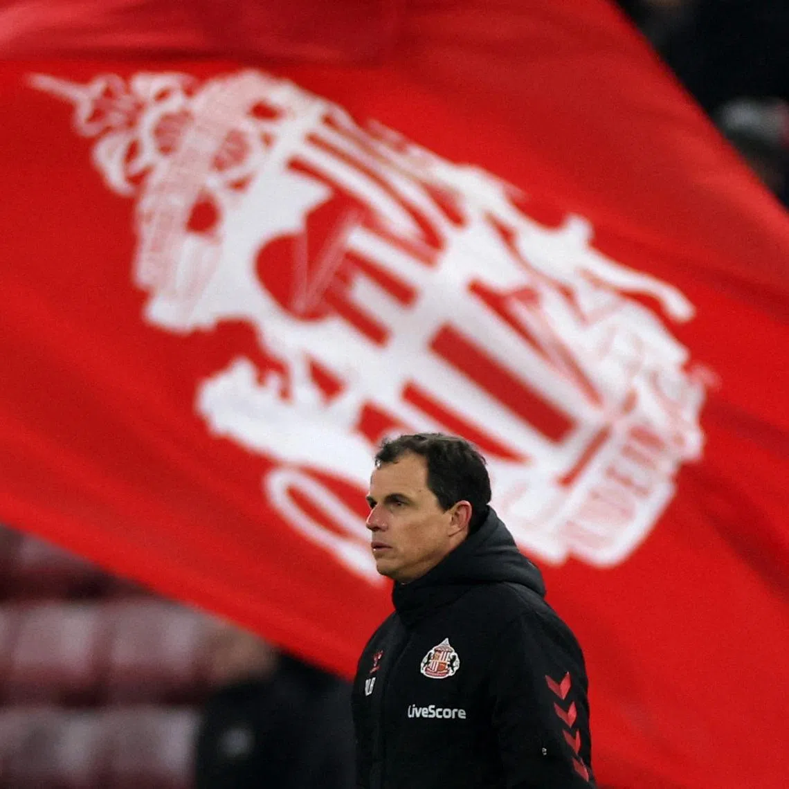 Soccer Football - Premier League - Sunderland v Burnley - Stadium of Light, Sunderland, Britain - February 2, 2026  Sunderland manager Regis Le Bris Action Images via Reuters/Lee Smith
