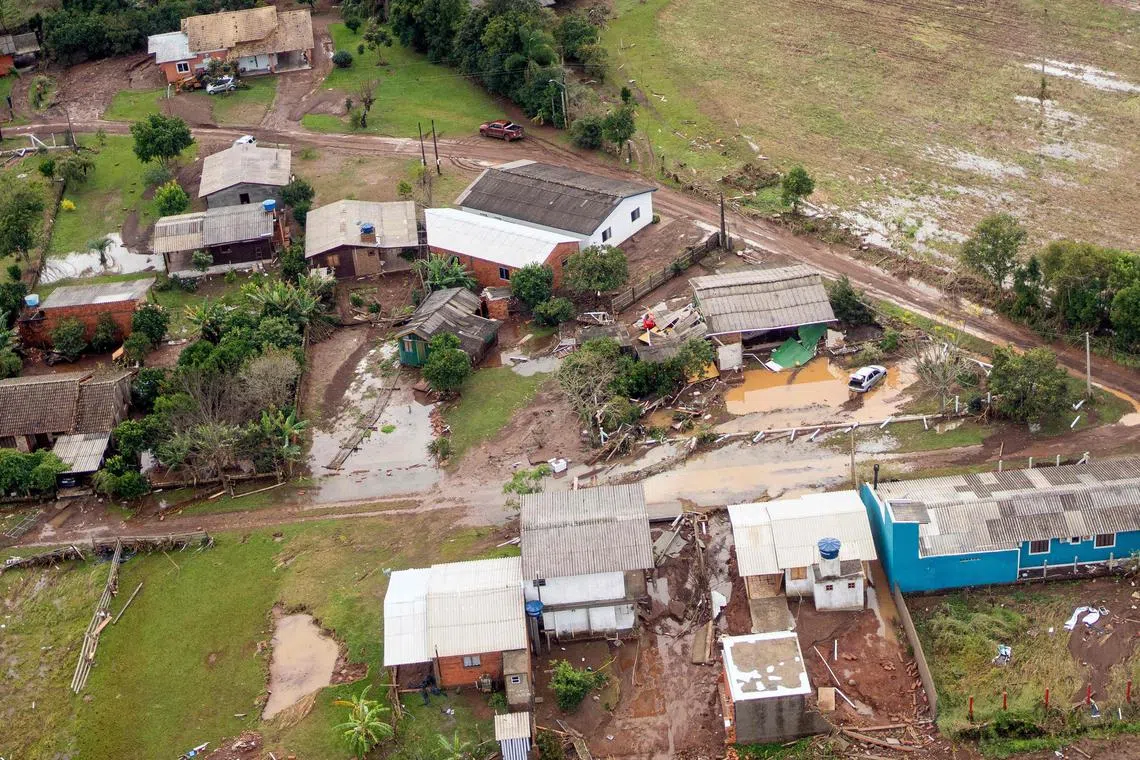 A total of 3,713 people were left with damaged houses, and 697 were evacuated from areas at risk from the cyclone.