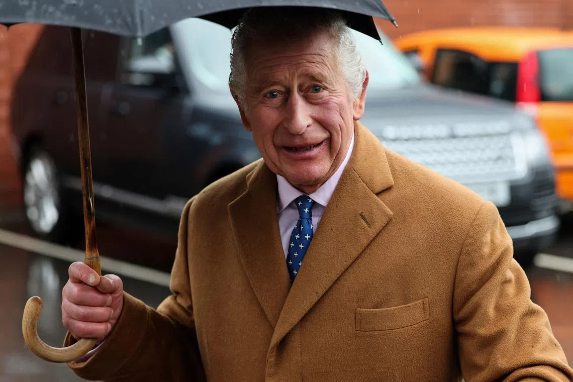 Britain's King Charles III was admitted to The London Clinic on Jan 26.