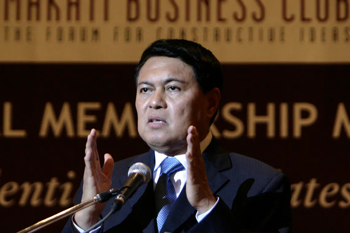 Golden MV founder Manuel Villar lost his spot as Philippines’ richest man after the company’s shares plunged in recent days.