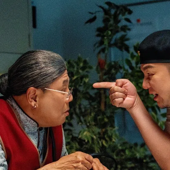 (Clockwise from top left) Jack Neo and Jack Lim in Liang Po Po Vs Ah Beng, Nicholas Tse in Blades Of The Guardians, and Berant Zhu, Leon Dai and Kai Ko in Kung Fu.