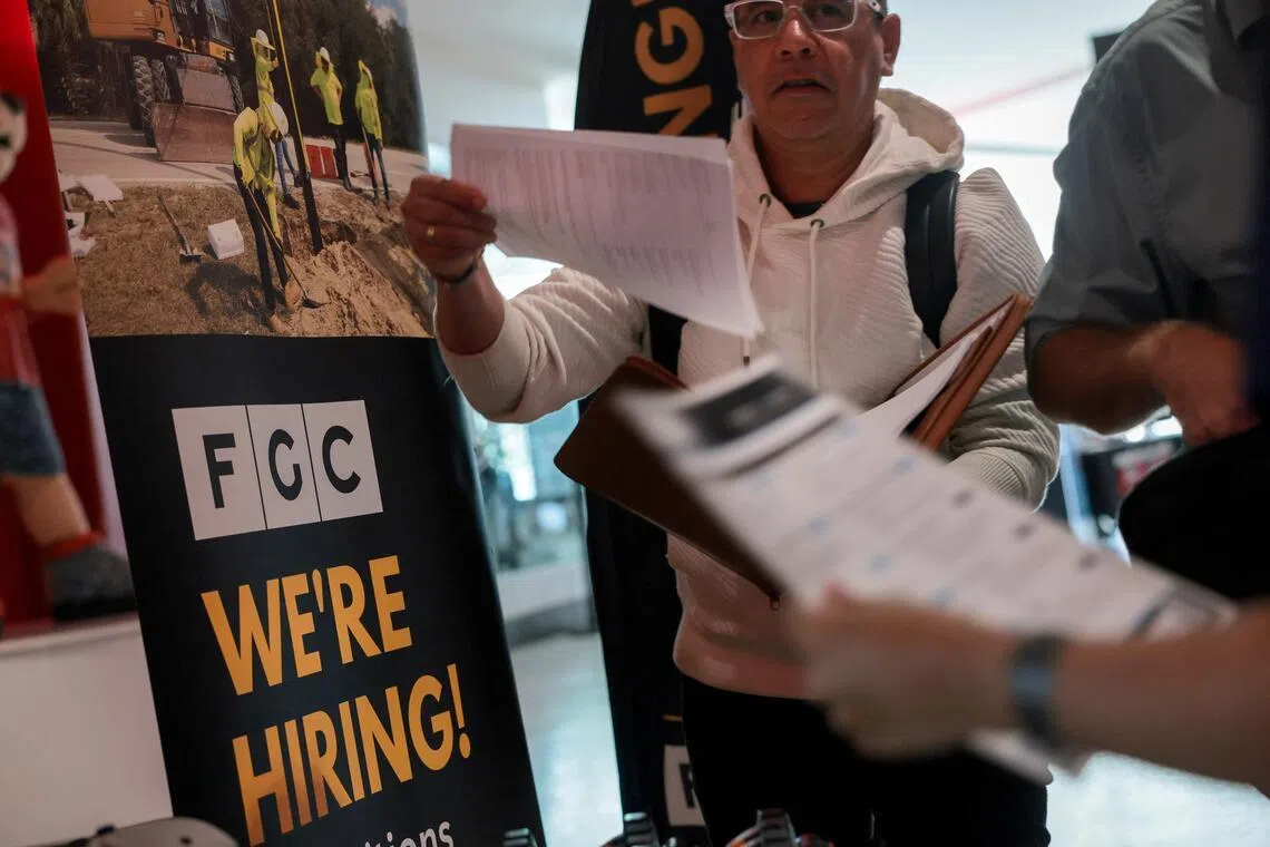 The US economy added 115,000 jobs in April - exceeding analysts’ forecasts.