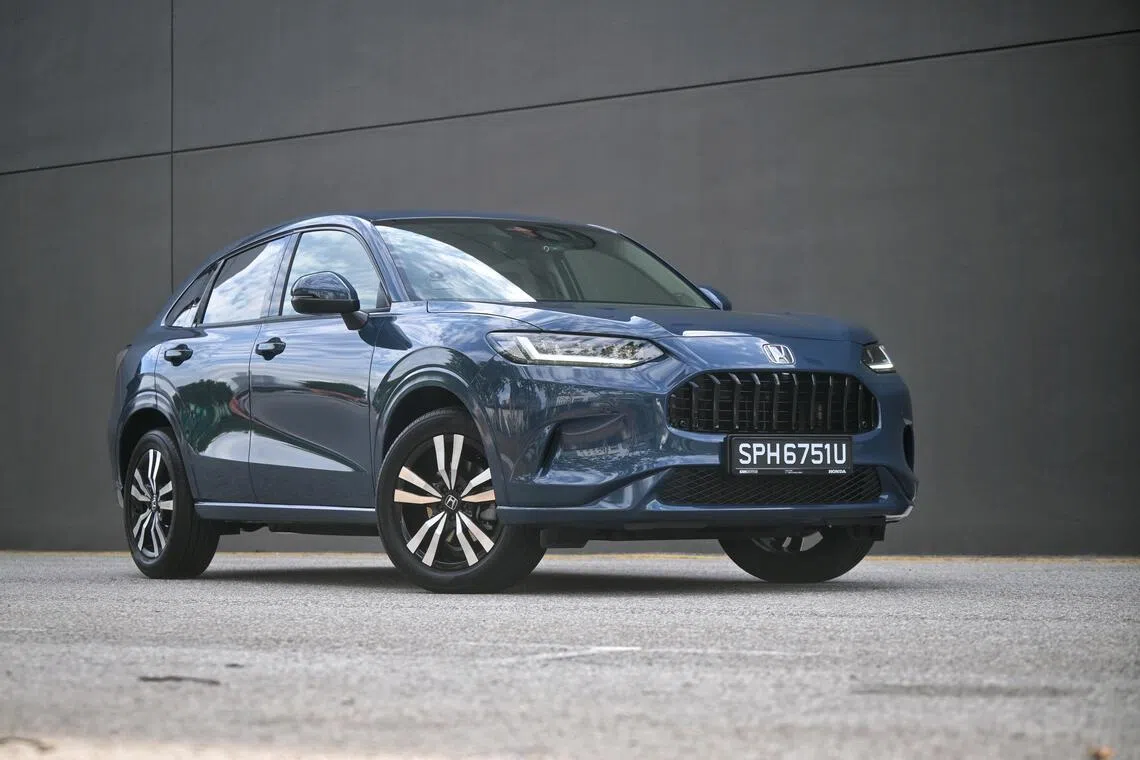 Fonder Honda: The ZR-V is a good-looking car with slight hints of Maserati.